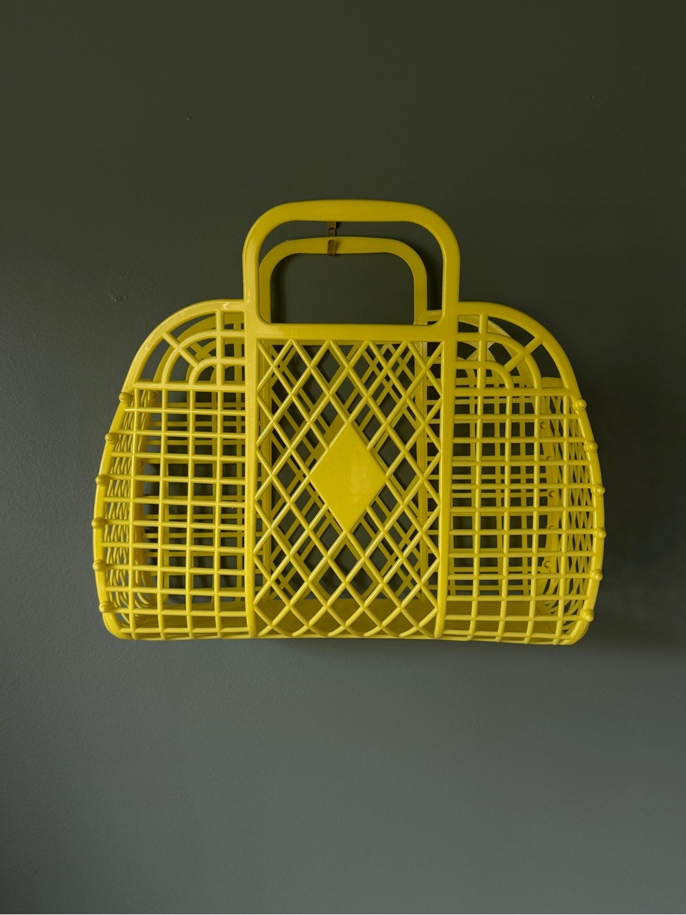 ASOS Yellow Pool/ Beach Tote